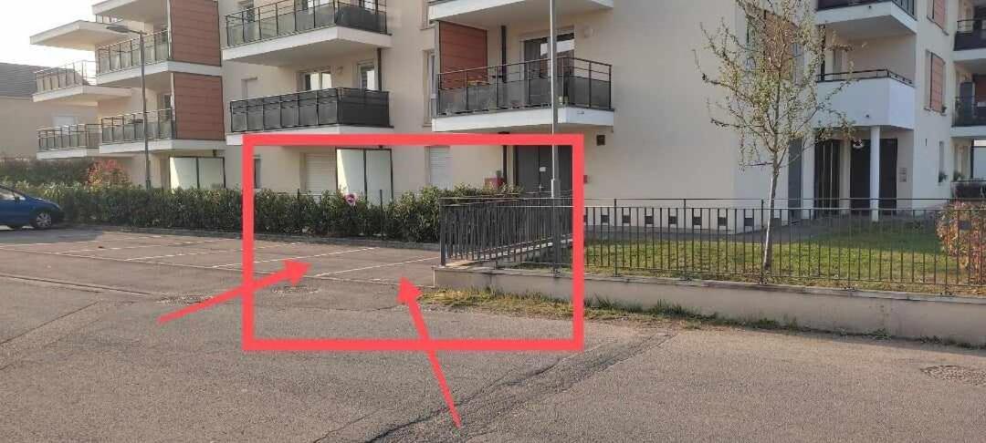 Spacieux - 4 Pers' - Balcon - 2 Lits - Parking Woippy Luaran gambar